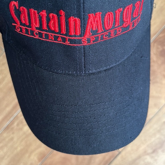 Black Captain Morgan💫Basketball Truckers Hat - Picture 3 of 8